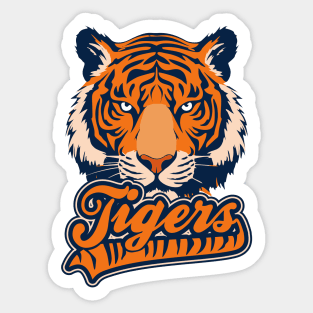 Tigers Sports Logo II Sticker